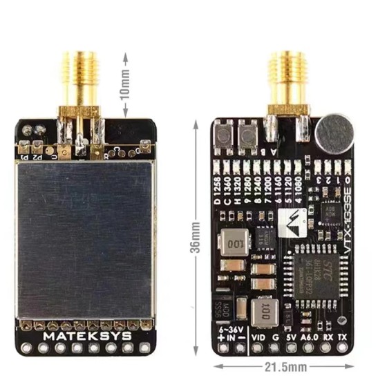 Huge Stock MATEK 1.2/1.3GHZ VTX-1G3SE /VRX-1G3-V2 Crossing Machine Video Transmitter Module